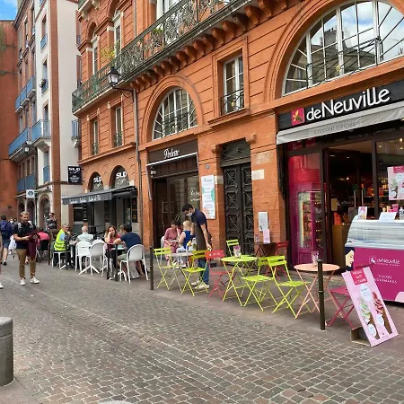 Apartamento Meublé Tourisme Carmes 2 étoiles, Entrée Autonome,wifi, Climatisé, Petit Parking Privé Toulouse