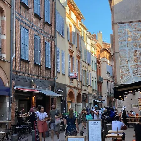 Meuble Classe Carmes , Entree Autonome, Wifi, Climatise, Petit Parking Prive Apartment