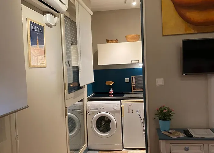 Meuble Classe Carmes , Entree Autonome, Wifi, Climatise, Petit Parking Prive Διαμέρισμα Τουλούζη