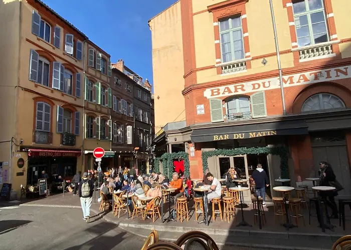 아파트 Meuble Classe Carmes , Entree Autonome, Wifi, Climatise, Petit Parking Prive