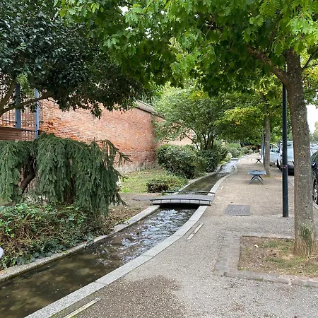 Meuble Classe Carmes , Entree Autonome, Wifi, Climatise, Petit Parking Prive Daire Toulouse