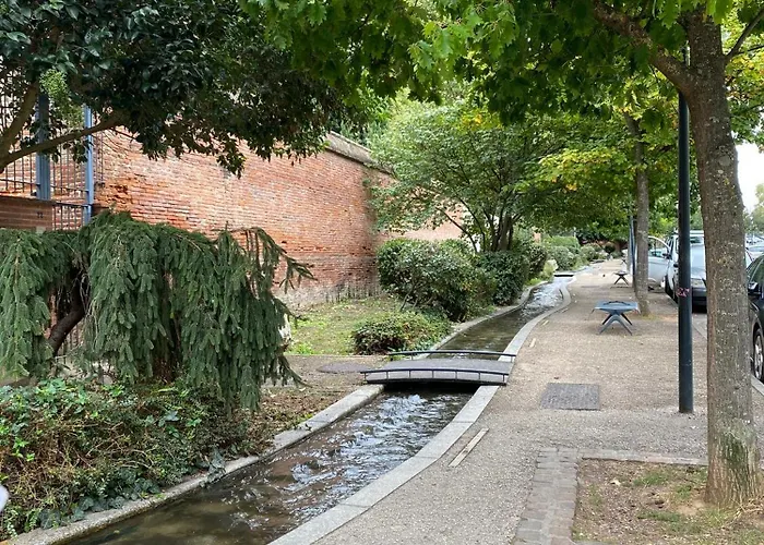 Meuble Classe Carmes , Entree Autonome, Wifi, Climatise, Petit Parking Prive 公寓 圖盧茲