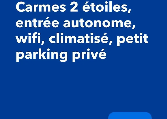 Meuble Classe Carmes , Entree Autonome, Wifi, Climatise, Petit Parking Prive * 圖盧茲